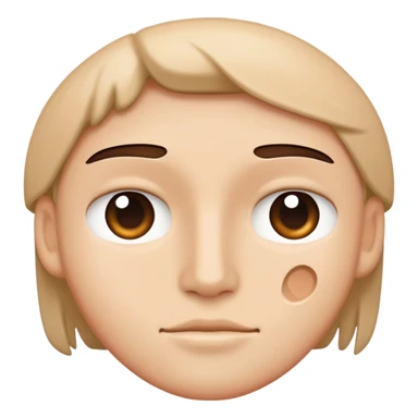 visage ou est ecris BDLM sticker