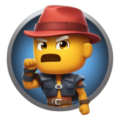 Logo brawl stars sticker
