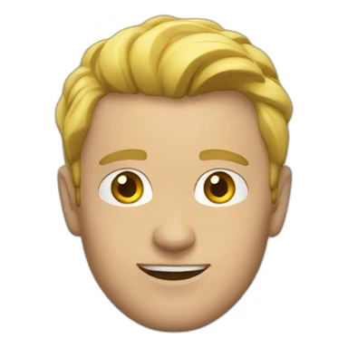 White stuntman sticker