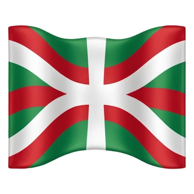 La bandera del país Vasco  sticker