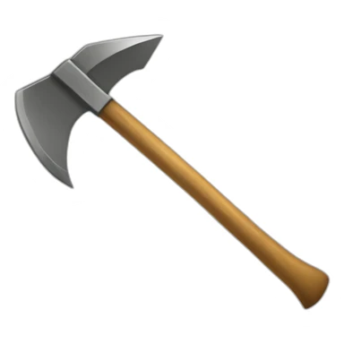 Pick axe mining sticker