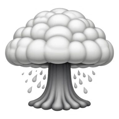 Can we make a nuclair bomb musroom cloud emoji sticker