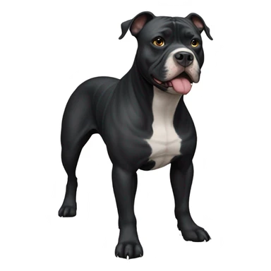 black american bully with blunt sticker