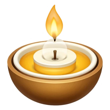 Vela aromática sticker