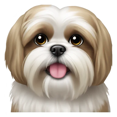 Very cute Shih tzu dog  sticker
