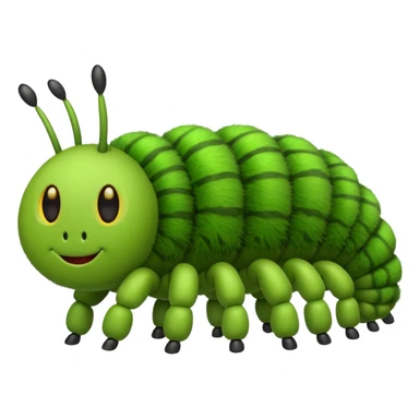 caterpillar sticker