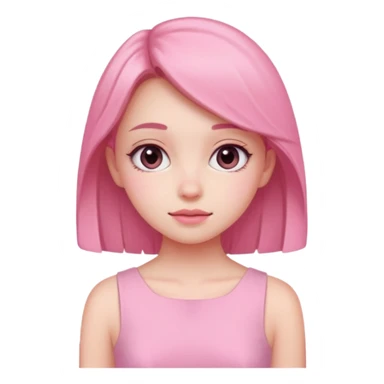 An cute Ästhetik pink clean girl sticker