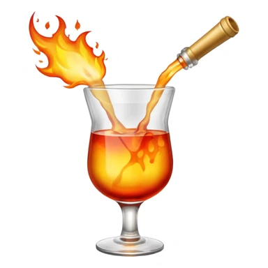 malatov cocktail being thrown sticker