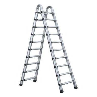 folding ladder sticker