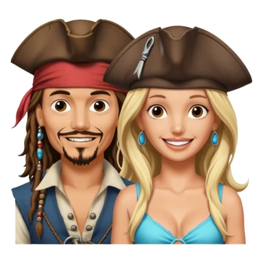Sex of Jack Sparrow and Britney Spears  sticker
