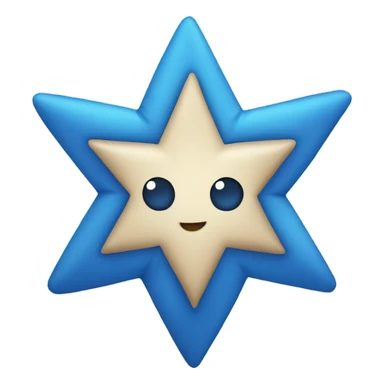 blue star sticker