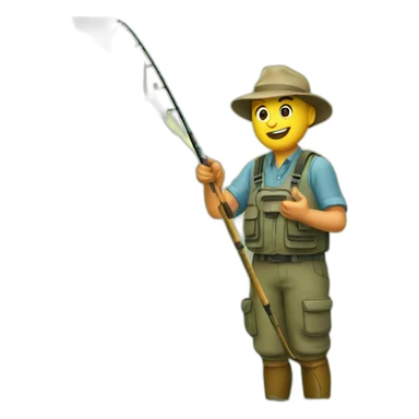 trout fishing sticker