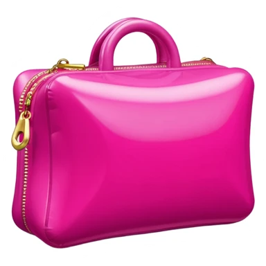   jeff koons style inflatable designer SPAM purse sculpture  sticker