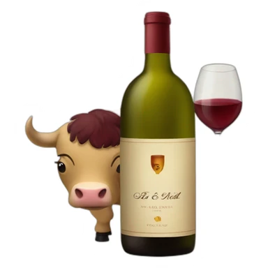 bullrich-wine sticker
