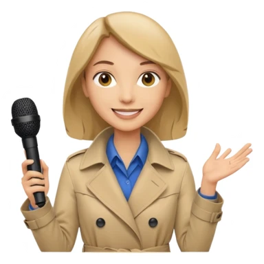 field reporter from Newschannel sticker