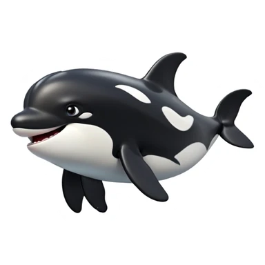 cinematic-comical-orca-portrait-emoji,-head-tilted-dramatically-with-an-exaggeratedly-shocked-expression,-featuring-a-sleek-black-and-white-body-with-wide,-comically-expressive-eyes-full-of-playful-disbelief-and-animated-flippers,-simple sticker