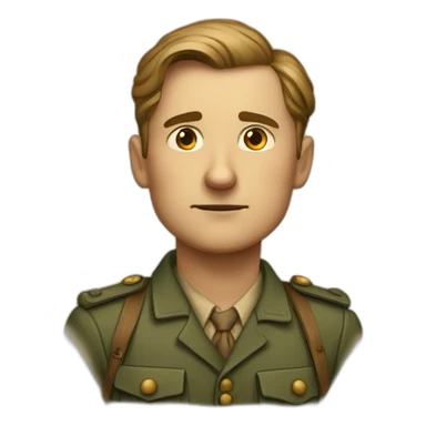 dirigant allemand en 1947 sticker