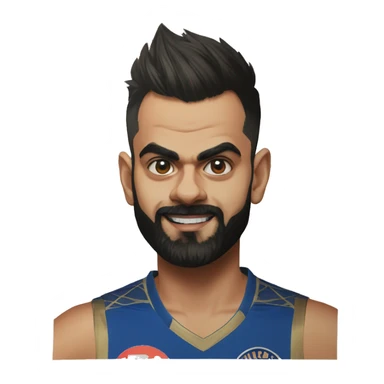 Virat Kohli in Mumbai Indians Jersey sticker