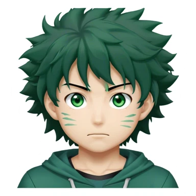 Izuku midoriya sticker