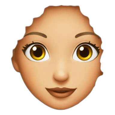 carrot mink one piece sticker