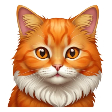 mandarin cat sticker