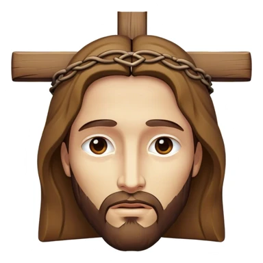 Jesus Christ on the cross sticker
