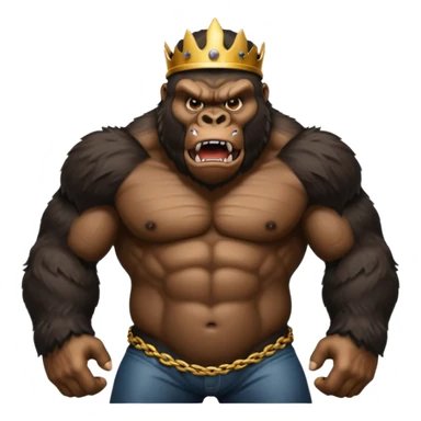 King Kong Brainrot sticker