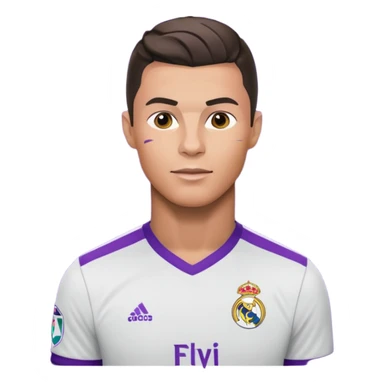 Cr7 en el real Madrid sticker