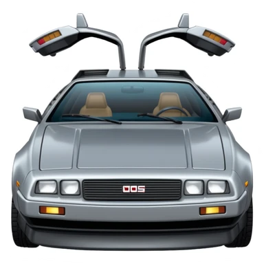 Back to the future sticker
