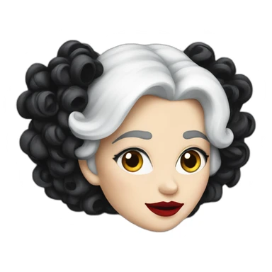 Cruella de Vil sticker
