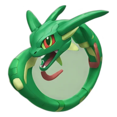 pokemon rayquaza sticker