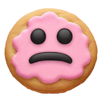 Crumbl pink suage cookie  sticker