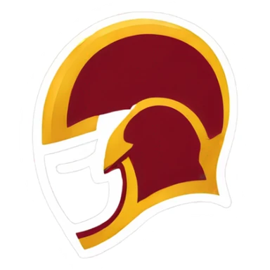 University of Southern California Trojan sticker