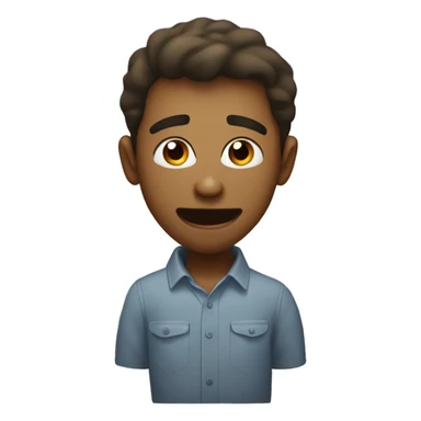 A mixture of 😒 but it has its tongue out like 😛   sticker