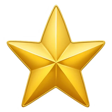 Gold star coin emoji sticker