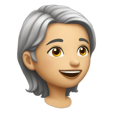 Bisous pensée sticker