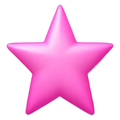pink star sharp  sticker