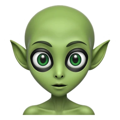 Alien sticker