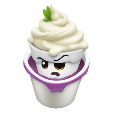 Frozen yogurt  sticker