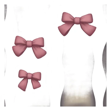 aesthetic biege socks with  bows sticker