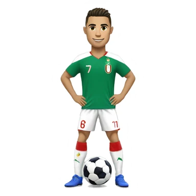 Cr7 avec le maillot de l'Algérie  sticker
