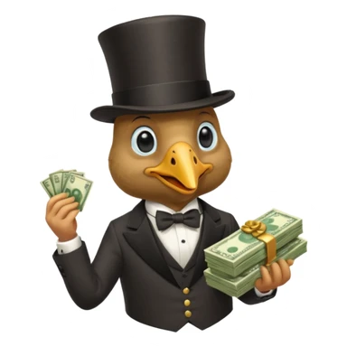 The Millionaire Dodo sticker