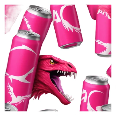 Rasperry raptor Energy Drink  sticker