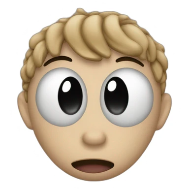 bulle de pensée sticker