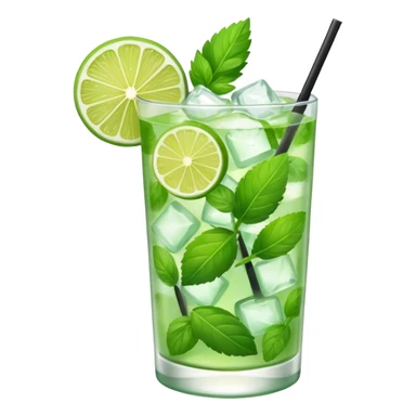 Un mojito classique bien frais sticker