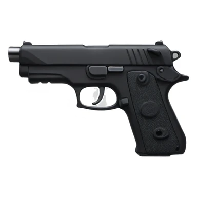 A fake gun (airsoft) sticker