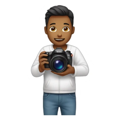 photographer photographing a newborn sticker