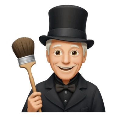 Dick Van Dyke chimney sweep  for discord  sticker
