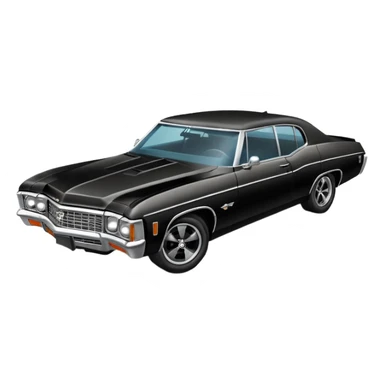Batman’s race-bred 1969 Chevy Impala sticker