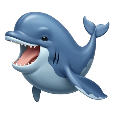 Cinematic Cute Yawning Humpback Whale Portrait Emoji, Head tilted slightly with a dramatic, wide-open yawn, showcasing a massive yet gentle blue-gray body with gently rippling baleen plates and sleepy, half-closed eyes, Simplified yet irresistibly adorable features, highly detailed, glowing with a soft, cozy marine glow, high shine, relaxed yet expressive, stylized with a dash of whimsical deep-sea charm, soft glowing outline, capturing the essence of a drowsy yet affectionate humpback whale that appears ready to drift into a deep-sea slumber! sticker